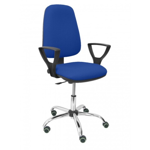Silla Socovos bali amarillo brazos fijos - Azul