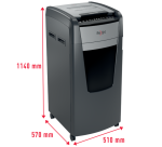 Destructeur Rexel Optimum Auto+ 750X - coupe croisée