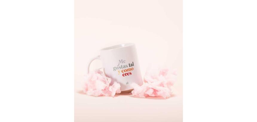 Taza "Me gustas tal como eres" 350ml, cerámica 
