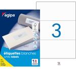 Etiquette adresse multi-usages Agipa