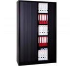 Armario metálico monoblock-montado Bisley EuroTambour Alt 198 cm con persianas