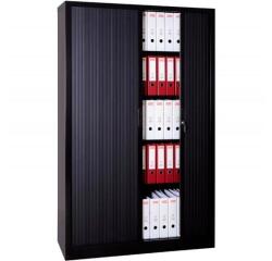 Armario metálico monoblock-montado Bisley EuroTambour Alt 198 cm con persianas