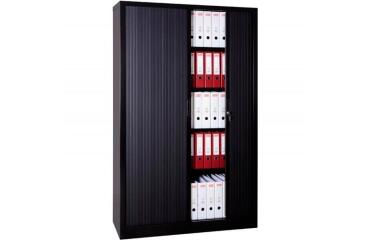 Armario metálico monoblock-montado Bisley EuroTambour Alt 198 cm con persianas