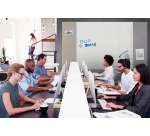 Tableau d'affichage acoustique WALL-UP 200x120cm gris - Legamaster