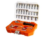 Coffret de serrage 1/4" 32 pièces