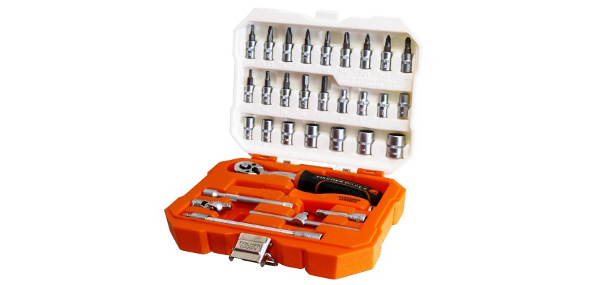 Coffret de serrage 1/4" 32 pièces
