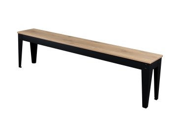 Banc bois et métal