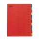 Trieur carte Extendos 12 divisions rouge