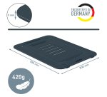 Soporte para portátil ajustable ultraplano de aluminio Leitz Ergo