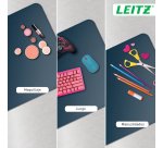 Alfombrilla de escritorio grande Leitz - Azul oscuro