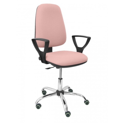 Silla Socovos bali amarillo brazos fijos - Rosa