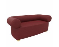 CADEO 2-Sitzer-Sofa - Bordeaux