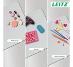 Alfombrilla de escritorio grande Leitz - Gris claro