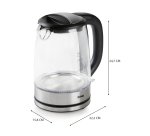 DOMO Waterkoker - 1,7 L - glas
