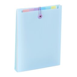 Trieur extensible 6 divisions – A4 vertical - Viquel Rainbow  pastel