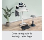 Panel organizador de escritorio con soporte para ordenador portátil Leitz Ergo, 80x25 cm