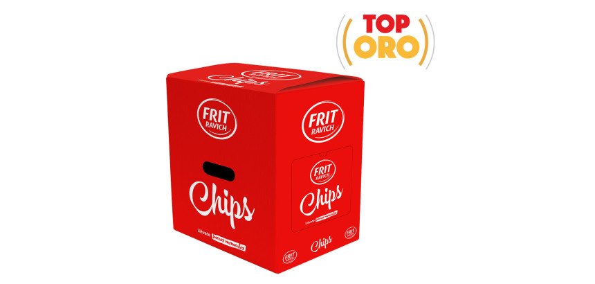 Caja Patatas Chips Frit Ravich 450 g