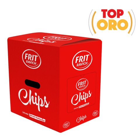 Caja Patatas Chips Frit Ravich 450 g
