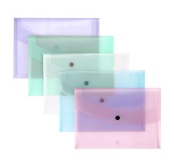 Pochettes de rangement à scratch A5 paysage Propysoft Viquel - sachet de 5