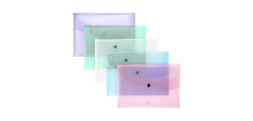 Pochettes de rangement à scratch A5 paysage Propysoft Viquel - sachet de 5