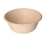 Bol de bagazo marrón 1500 ml - Caja de 300 unidades