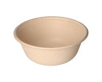 Bol de bagazo marrón 1500 ml - Caja de 300 unidades
