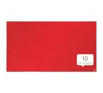 Tablero de anuncios de fieltro de formato panorámico Nobo Impression Pro de 1220x690 mm
