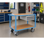 Servante établi équipée 1 tiroir 500 kg roue TPE