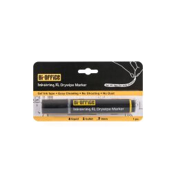 InkstringXL Rotulador para Pizarra Blanca de Tinta Gel con Punta de 3mm – Negro