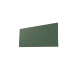 Baffle de plafond acoustique Camille en PET 12 mm- L 140 cm - fixation réglable