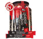 Regaliz negra Pepe Original  32 g - Paquete de 40 unidades