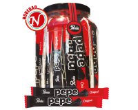 Regaliz negra Pepe Original  32 g - Paquete de 40 unidades