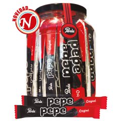 Regaliz negra Pepe Original  32 g - Paquete de 40 unidades
