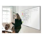 Pizarra blanca de melamina Nobo Essence 900x600mm