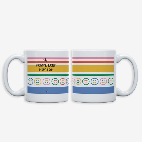Kit Taza + Calcetines "Profe, eres muy TOP" 36-41