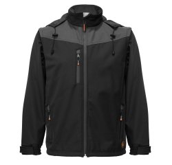 Chaqueta Softshell 2 en 1 con mangas desmontables