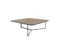 Lage vierkante tafel MADRID, L.87,5 cm
