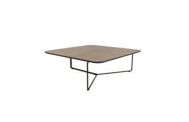 Lage vierkante tafel MADRID, L.87,5 cm