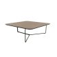 Table basse carrée MADRID L.87,5 cm