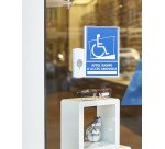 Rampe d'accès pliable en aluminium AVEC carillon