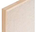 Tablero de tela Earth Bi-Office enmarcada en madera maciza