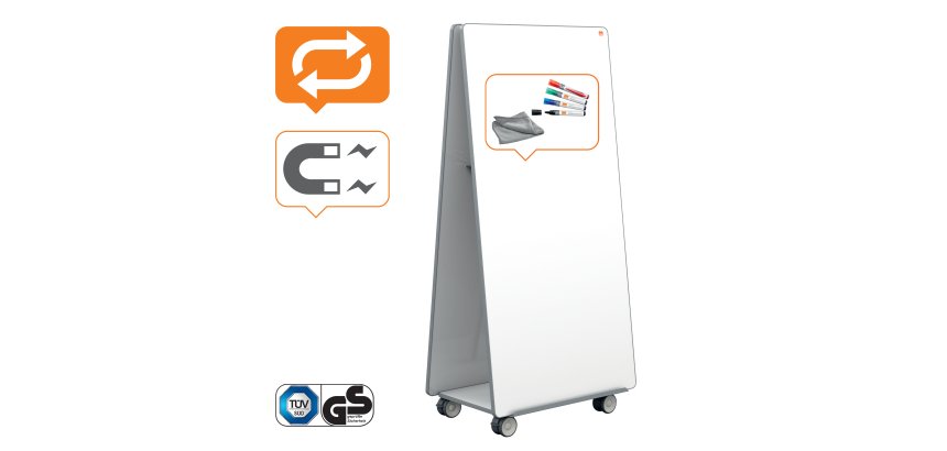 Sistema de pizarra mágnetica móvil Move&Meet