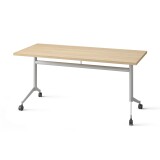 Inklapbare tafel POLLY, L.160 x D.70 cm, eiken blad