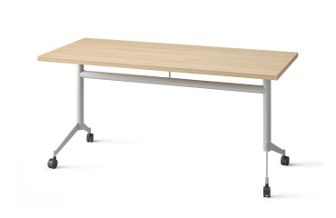 Table rabattable POLLY L.160 x P.70 cm Plateau Chêne