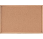 Tablero de corcho Inversa Bi-Office autorregenerable marco ancho madera