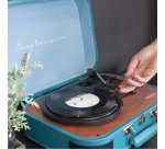 PRIXTON Tocadiscos Azul VC600