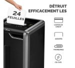 Destructeur Fellowes 325Ci - coupe croisée