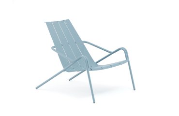 Fauteuil détente d'extérieur OUDON - structure aluminium