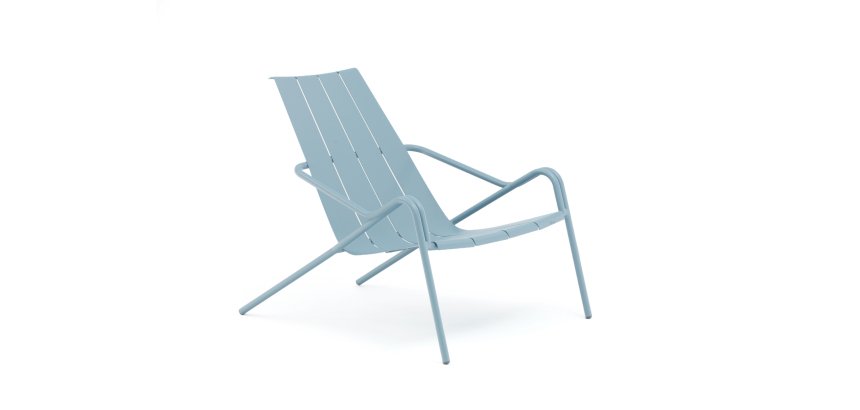 Fauteuil détente d'extérieur OUDON - structure aluminium