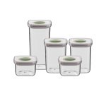 BergHOFF 5-pc smart seal food container set